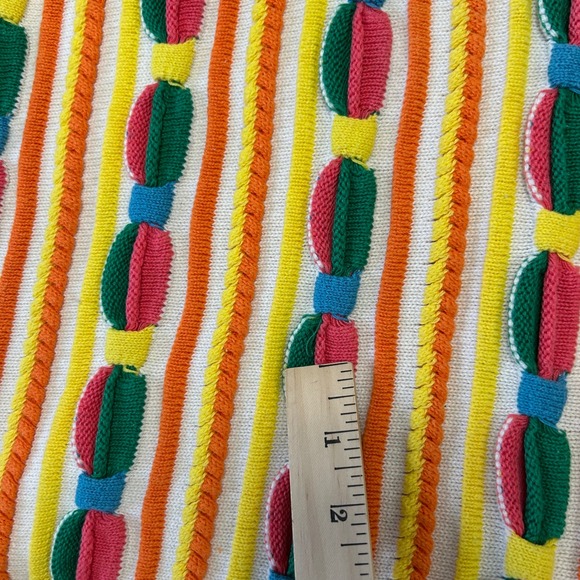 Vintage Sweater Clothes Textured Sweater Women Small/Medium USA Made 90s Cotton - Picture 6 of 10